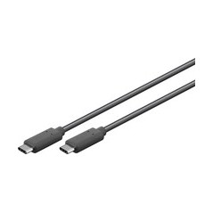 Goobay USB 3.1 Gen 1 Type-C Cable 3m - Fast & Reliable Black Connectivity - 4040849665097